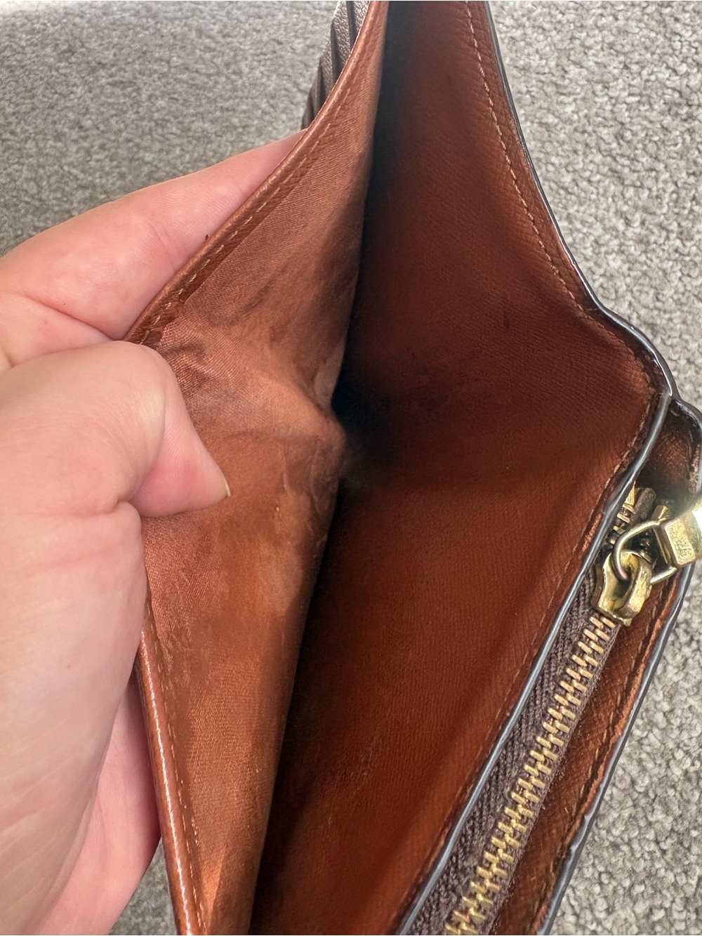 Auth Louis Vuitton monogram passport wallet - Picture 7 of 14